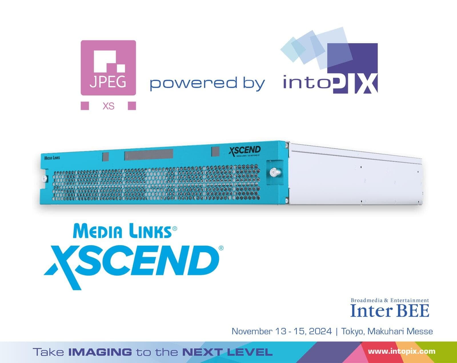 intoPIX and Media Links: Powering Next-Generation IP Media Transport with JPEG XS at InterBEE 2024